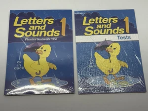 Abeka Letters and Sounds 1 Phonics Seatwork Text & Student Text Books ~ SEALED! - Bild 1 von 2