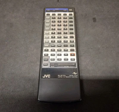 JVC RM-SR703U Stereo Receiver Replacement Remote Control for RX703V Genuine OEM - Image 1 of 4