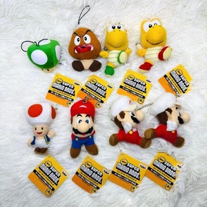 Super Mario Bros. Mascota de Peluche con Cadena de Bola Juego Mario Raro 2006 Japón - Imagen 1 de 3