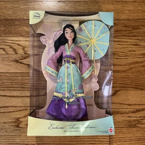 NUOVA bambola Spring Blossom Mulan Disney stagioni incantate bambola da collezione Mattel - Foto 1 di 8