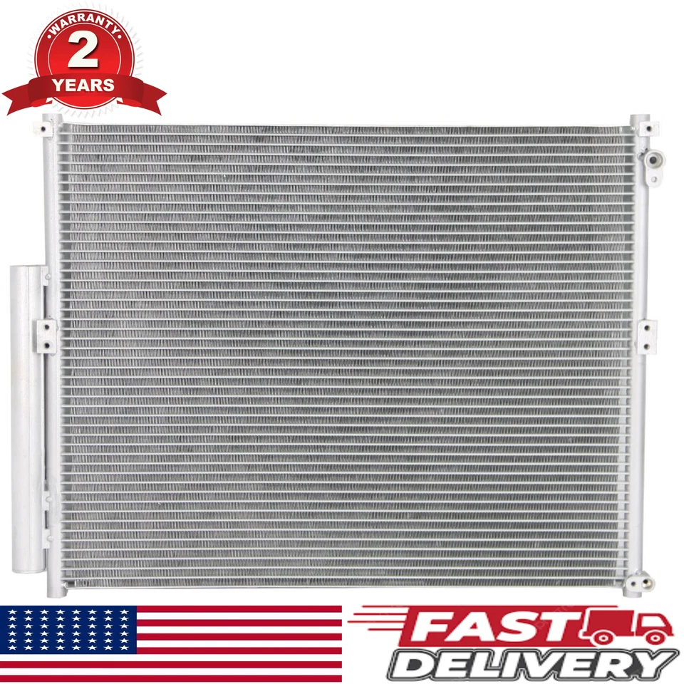 AC Condenser w/Receiver Drier for Toyota 4Runner Lexus GX470 2003-2009 4.0L 4.7L - Изображение 1 из 4