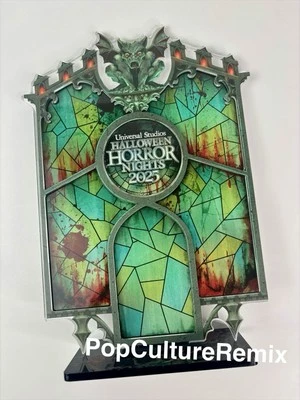 Universal Studios HHN Halloween Horror Nights 2025 Logo Collector’s Frame Sign