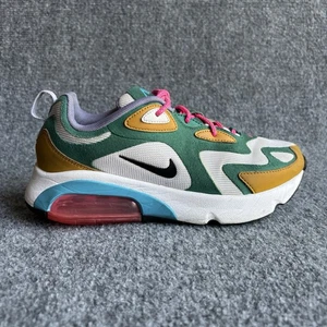 Nike Air Max 200 Women’s Size 8 Mystic Green White Gold Suede AT6175-300 - Picture 1 of 11