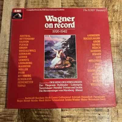 Wagner – Wagner On Record 1926-1942 Box Set  7 x Vinyl LP Compilation1983 UK - Image 1 of 4