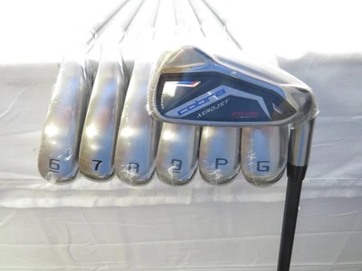 New Cobra Aerojet ONE Length Iron Set 5-GW KBS PGI 75 Regular Flex Graphite** - Image 1 of 4