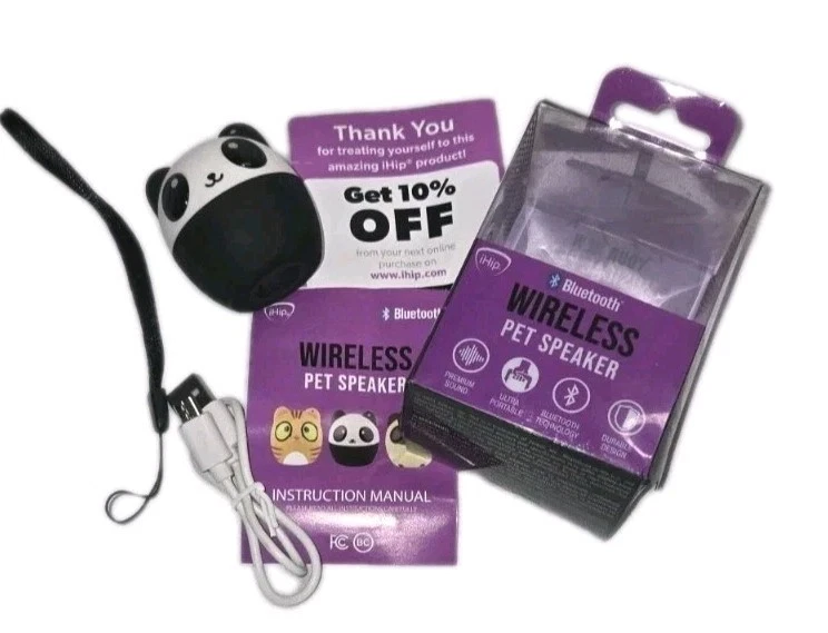 Mini Bluetooth Wireless Speaker Paul the Panda Bluetooth by iHip