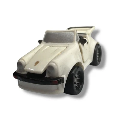 Micro Máquinas Galoob Deluxe Convertible Blanco Porsche 911 Turbo Años 80 De Colección Foto 1 de 4