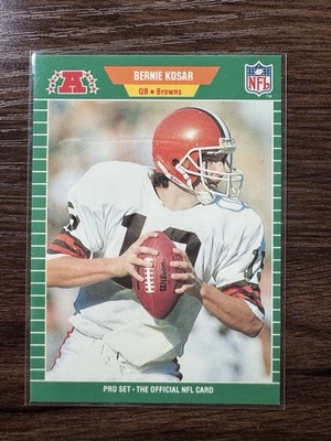 1989 Pro Set - Bernie Kosar #77 - Image 1 of 2