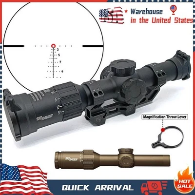 SIG SAUER TANGO6T 1-6x24mm LPVO FFP Reticle RifleScope W/30mm DWLR-556 SOT61DVO