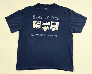 Beastie Boys So What Cha Want Hip-Hop Blue T Shirt Mens Size 2XL - Picture 1 of 3