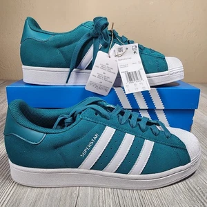 Adidas Originales Superstar Zapatilla Legada Verde Azulado Para Hombre Talla 9 Nueva JH6488 - Imagen 1 de 7