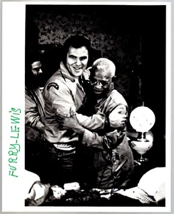 Signed Photo: Furry Lewis & Burt Reynolds At "W.W. & Dixie Dancekings": gwhit - Picture 1 of 1