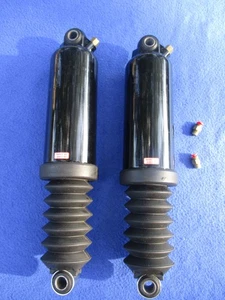 OEM 09 to 14 Harley Touring Model Air Assist Rear Shocks - Very Few If Any Miles - Picture 1 of 9