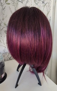 Plumberry Jam R Noriko, Taylor, Asymmetrical Wig! - Picture 1 of 17