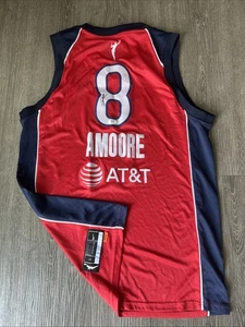 Georgia Amoore Washington Mystics Autograph Signed Jersey! Psa Coa - Picture 1 of 3