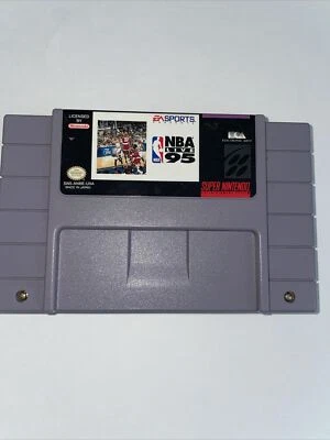 NBA Live 96 Super Nintendo (SNES, 1995) EA Sports Basketball Game Cartridge Only - Image 1 of 4