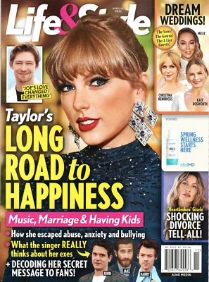 LIFE & STYLE Magazine April 10 2023 Taylor Swift Gisele Bundchen Amanda Bynes - Image 1 of 2