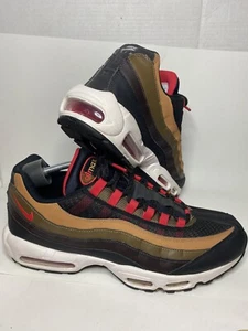 Nike Air Max 95 Essential Yukon Brown University Red CT1805 200 SZ 15 - Picture 1 of 4