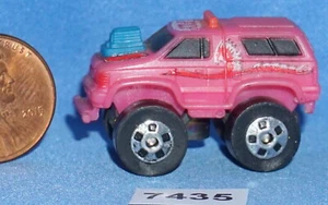 Figura de colección #1 MICRO MACHINES 1987 FORD BRONCO PINK ROAD CHAMPS - Imagen 1 de 3