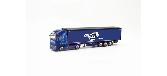 Herpa 312219 Volvo Fh Gl. XL Semi-Rimorchio Helmut Gress Trasporto