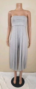 Heather Gray Jumpsuit - Picture 1 of 4