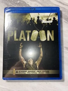 Platoon (Blu-ray, 1986) Charlie Sheen, Brand New Sealed, Tare In Cellophane - Picture 1 of 3
