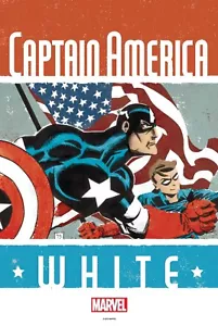 CAPTAIN AMERICA WHITE #2 BY SALE POSTER 24x36 NEW ROLLED TUBE COMIC KINGS - Picture 1 of 2