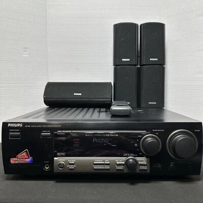 Philips FR968 Receiver Digital Audio/Video Surround WORKS W/ FWB-MX990 Speakers - Image 1 of 4