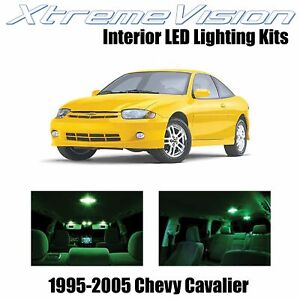 XtremeVision Interior LED for Chevy Cavalier 1995-2005 (6 PCS) Green