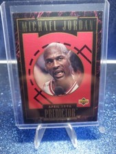 1995-96 Michael Jordan Upper Deck Predictor January POM #R5 ROY MVP HOF Bulls