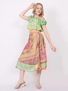 Zweilagig Übergröße Damen Seide magisch Wickel Strand Rock Großhandel Mix Posten 3 - Bild 1 von 23