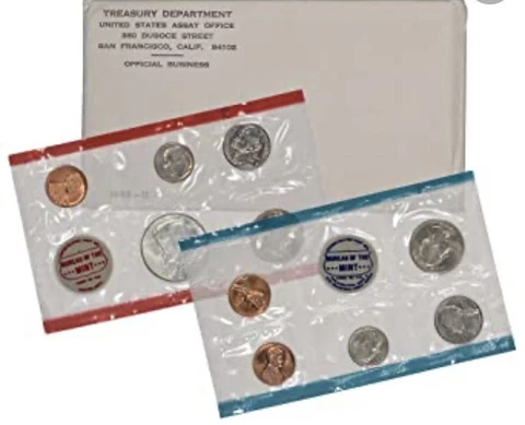 1968 United States Mint Set Cover