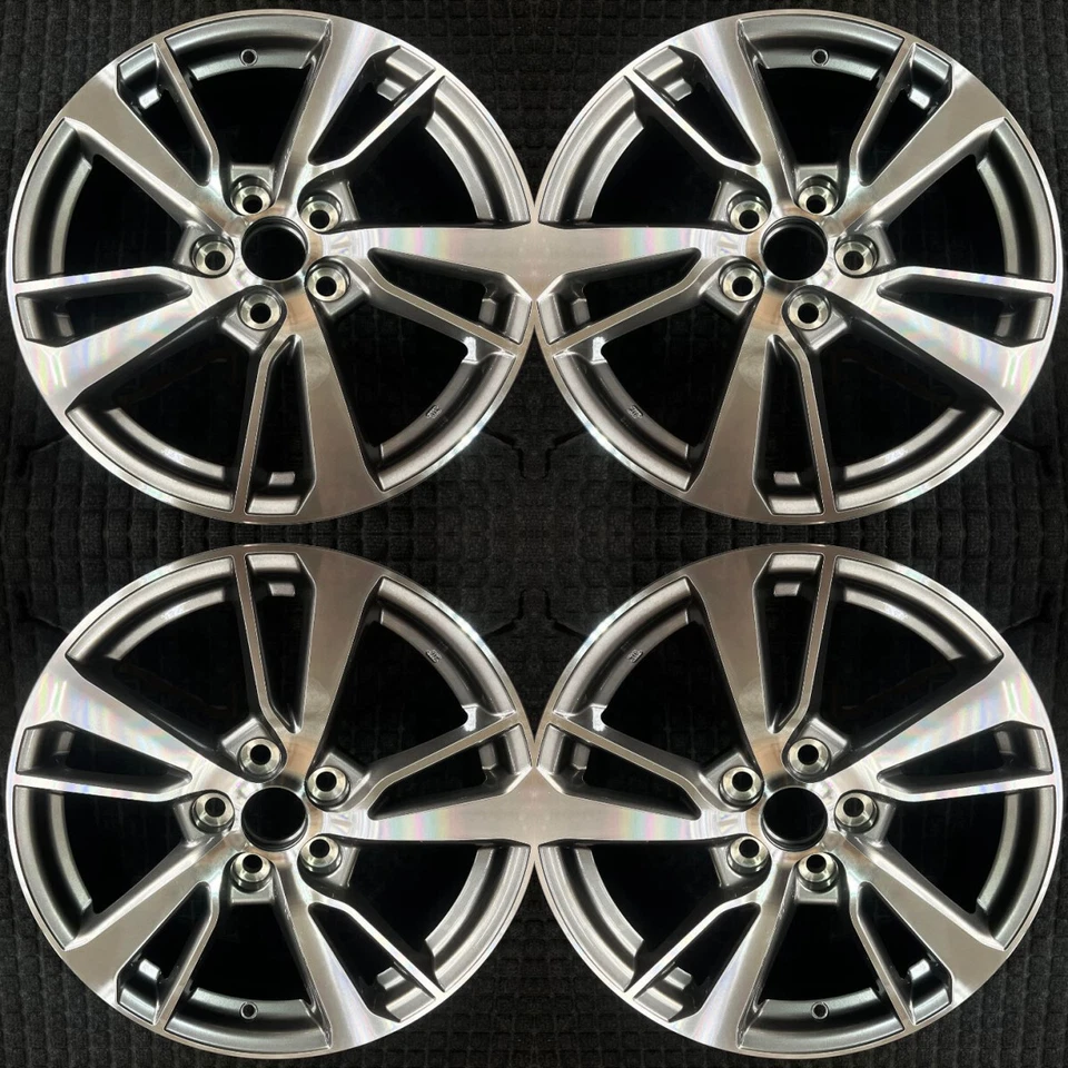 Fits Toyota RAV4 Replica Machined 17" Wheel Set 2016 to 2018 - Image 1 of 1