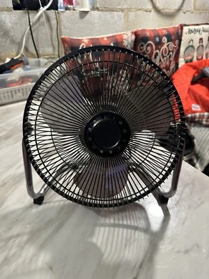 9 inch High-Velocity Metal Fan 3 Speeds 180 Degree Tilt by Principal - Image 1 of 4