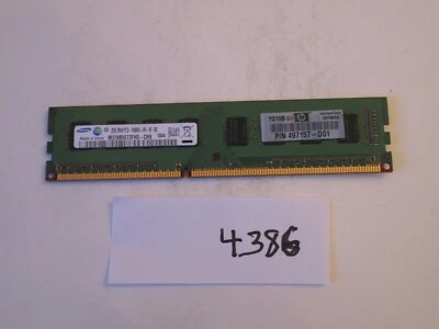 Samsung M378B5673FH0-CH9 2Gb PC3-10600 1333Mhz DDR3 Desktop Memory RAM (4386) - Image 1 of 2