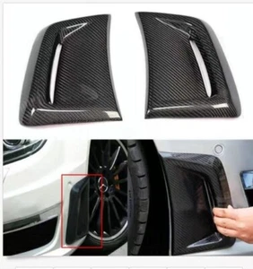 Carbon Fiber Car Front Bumper Air Outlet Cover Trim For Nissan GTR R35 2009-2016 - Foto 1 di 6