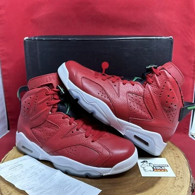Кроссовки Nike Air Jordan 6 Spizike History of Jordan размер 9,5 694091 625 Carmine VI V IV - Изображение 1 из 4