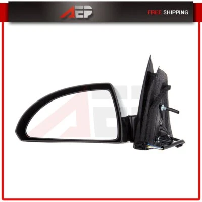Espejo retrovisor izquierdo derecho del lado del conductor negro eléctrico para Chevrolet Impala 2006-2013 Foto 1 de 4