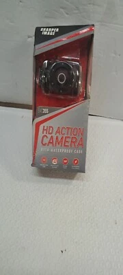 Sharper Image SVC355 Black Handheld Color Display Hd Action Camera - Image 1 of 4