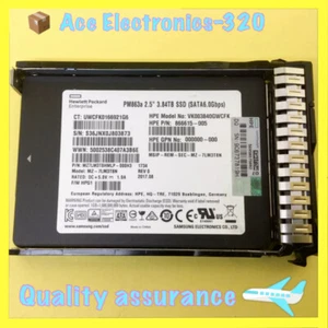 NEW HPE P00896-B21 P02562-001 3.84TB SATA 6G RI 2.5" G8 GEN9 Gen10 Server SSD - Afbeelding 1 van 4