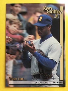 Ken Griffey Jr. 1995 Megacards Wish List A Lot To Live For #10 MINT💎 FREE SHIP
