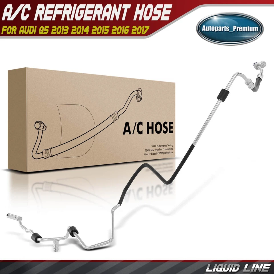 Manguera de refrigerante aire acondicionado línea de líquido para Audi Q5 2013 2014 2015 2016 2017 8R0260710B Foto 1 de 4