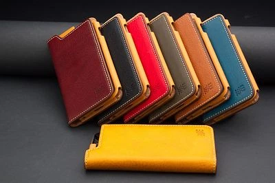 Anton Grey by Exoto | Monza Leather Cover - Wallet for iPhone 6 & 6S | B - Image 1 of 4