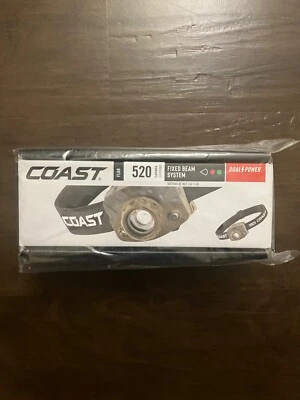 Coast FL68 520 Lumen Tri-Color (White/Green/Red) LED Headlamp (BRAND NEW SEALED) - Image 1 of 4