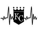 Kansas City Royals MLB Baseball Vinyl Die Cut Car Decal Sticker yeti car laptop