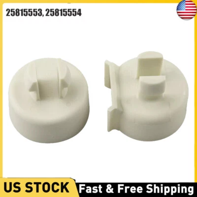 Bucha de dobradiça tampa traseira 2 peças 25815554 25815553 para Chevrolet Silverado GMC - Imagem 1 de 4