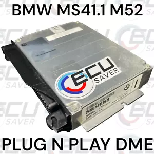 🔥 BMW MS41.1 Plug N' Play DME, EWS DELETED / 1 437 806 / E36 328i E39 528i Z3🔥 - Foto 1 di 5
