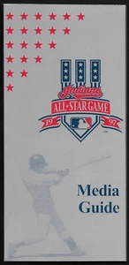 1997 All Star Game Jacobs Field Cleveland Indians Media Press Guide Casi Nuevo - Imagen 1 de 1
