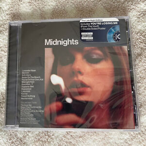 Taylor Swift - Midnights Late Night Edition CD Eras Tour With posters New