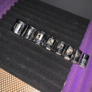 Craftsman Socket Set 1/2" Drive/8PC/12 Pt Point SAE/1-1/8”-9/16 - Picture 1 of 7